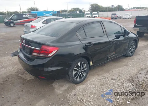 2014 Honda Civic Ex z USA, uszkodzony, nr VIN 19XFB2F88EE052648